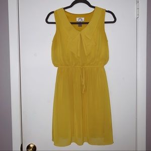 Yellow Sweet Storm Bow Dress 💛